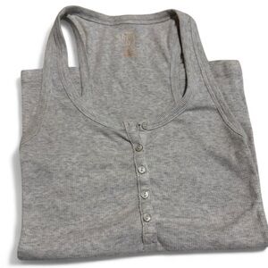 Aerie Real Soft Henley Tank Top
